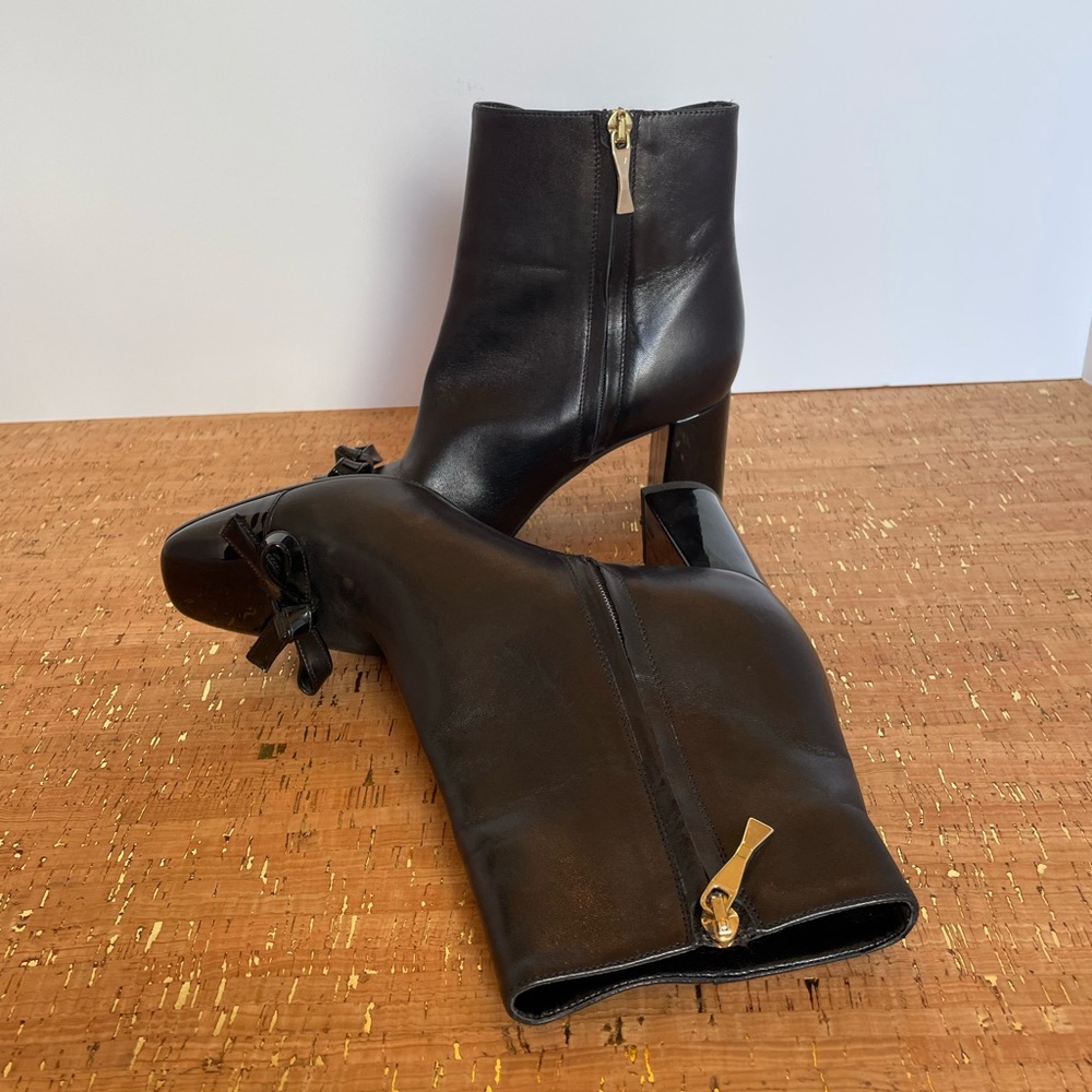 Kate Spade Heel Odelia Boots Black Womens 7 - Picture 3 of 7
